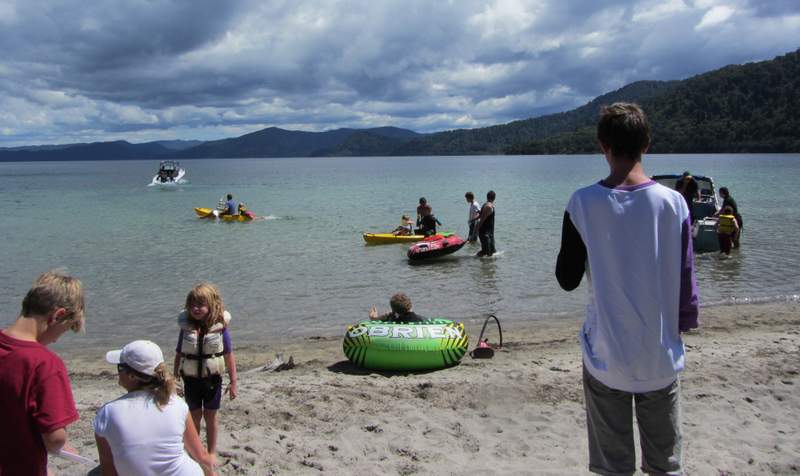 On the Beach @ Church Camp